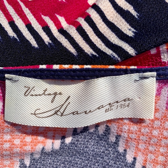 Vintage Havana Coral Fit & Flare Summer Mini Dress - Picture 6 of 7